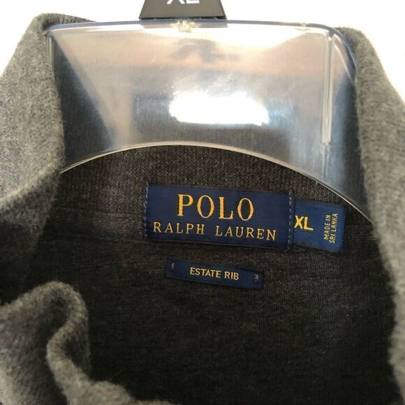 POLO by Ralph Lauren Men’s 1/4 Zip Pullover Sz XL - Picture 2 of 4